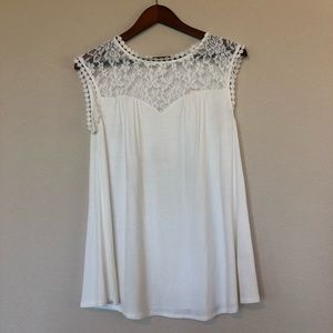 Pinkblush Lace Maternity Top